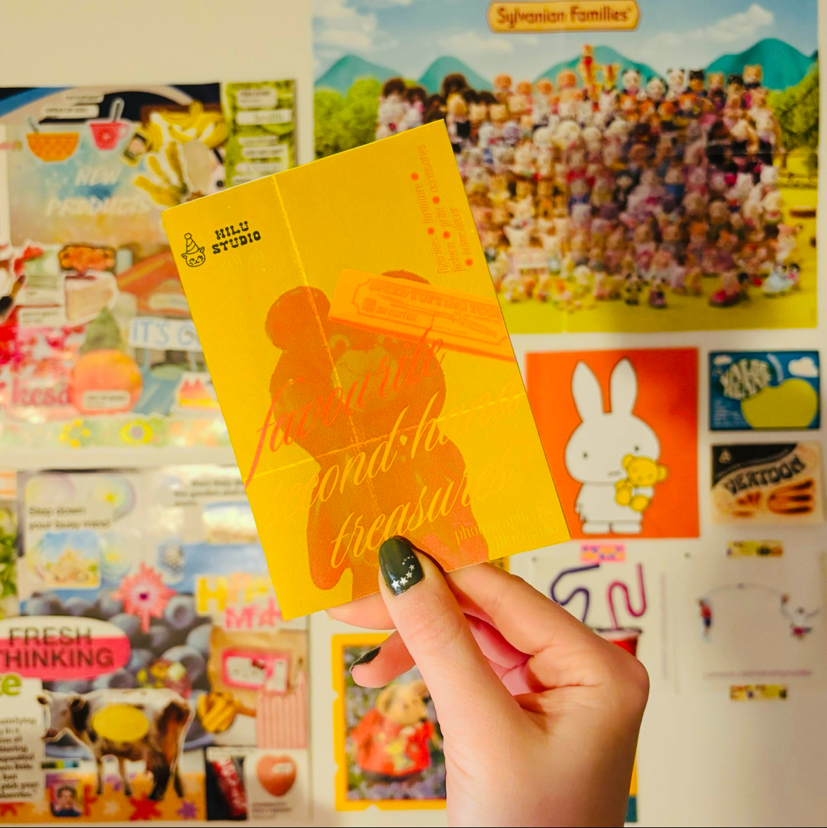 hilu's favourite second hand treasures vol. 1 ✸ 12-page zine